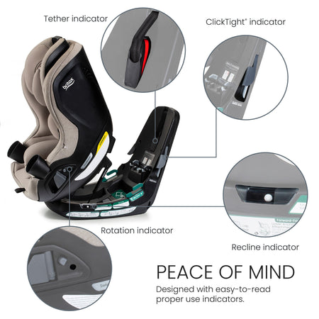 Britax Galaxy 360 Slim Rotating Car Seat | PRE-ORDER Car Seats - Convertible Britax