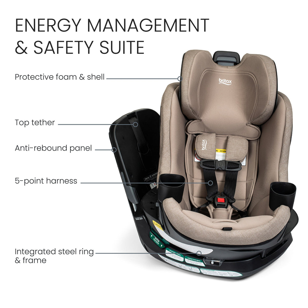 Britax Galaxy 360 Slim Rotating Car Seat | PRE-ORDER Car Seats - Convertible Britax