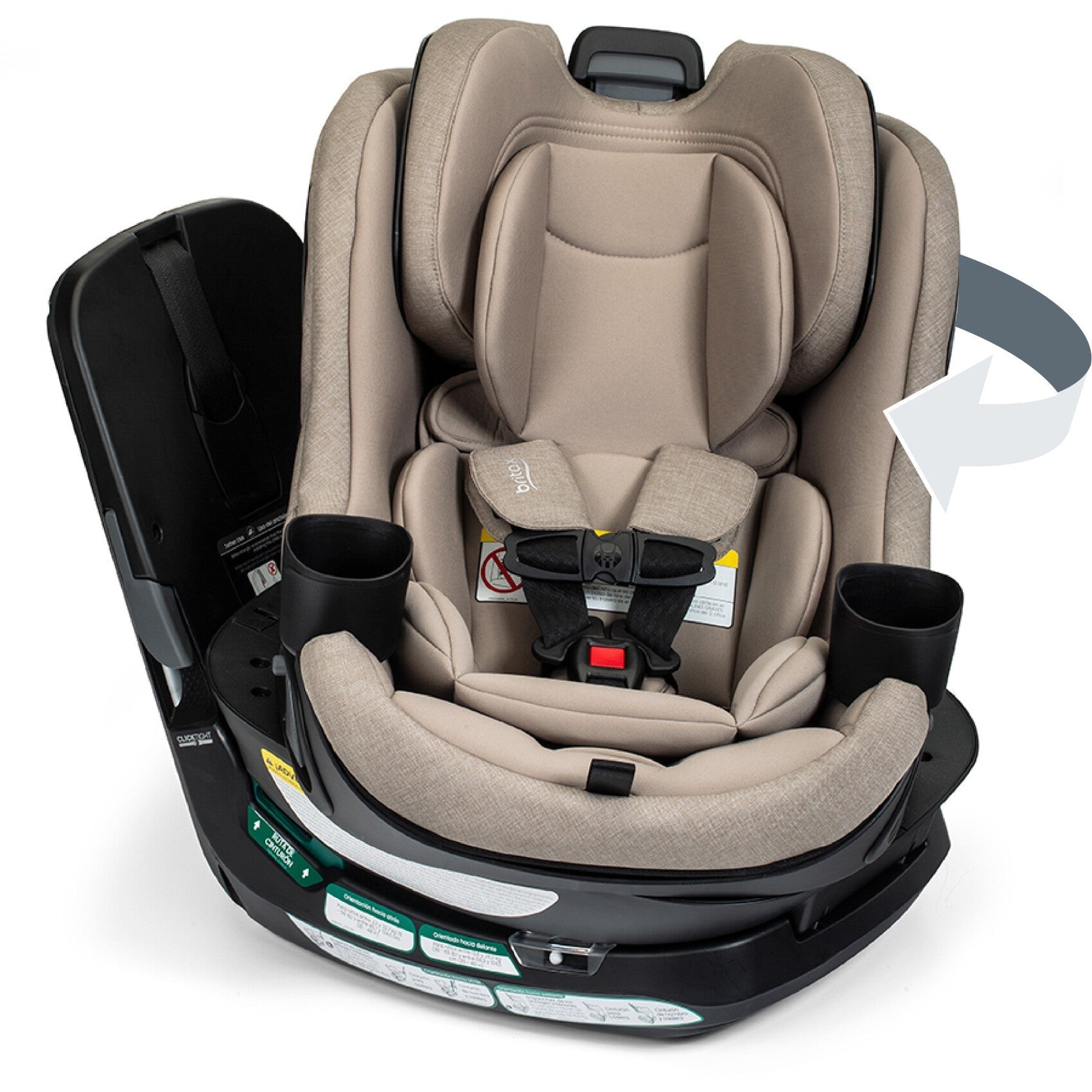 britax parkway expiration date Britax Galaxy360 Slim Rotating Convertible Car Seat (Raven Black)