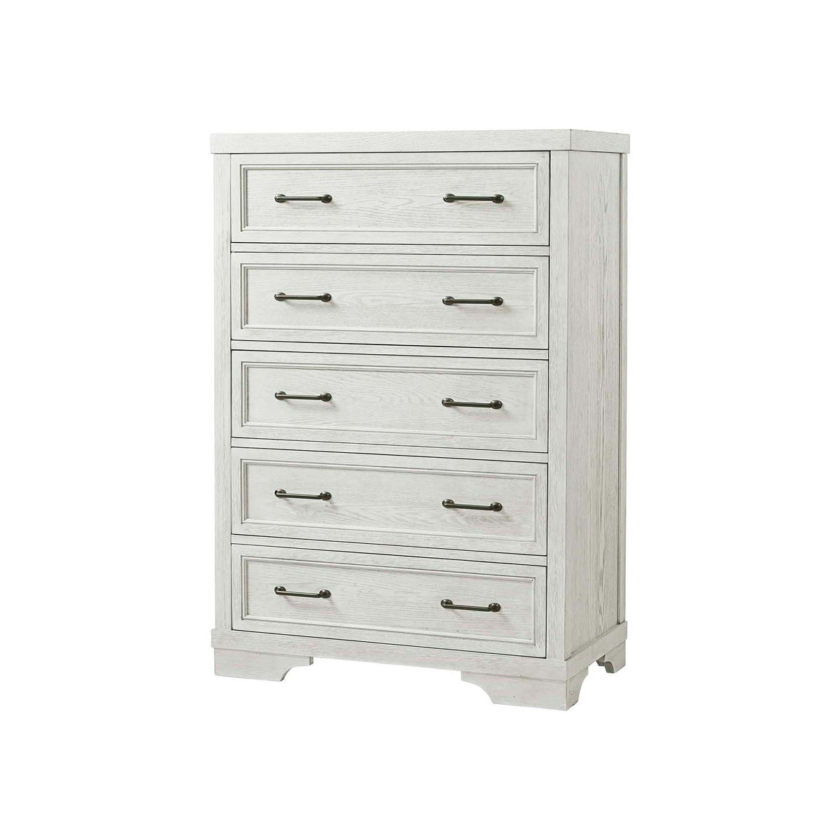 westwood design foundry dresser Westwood Design Foundry 5-Drawer Chest in Brushed Pewter