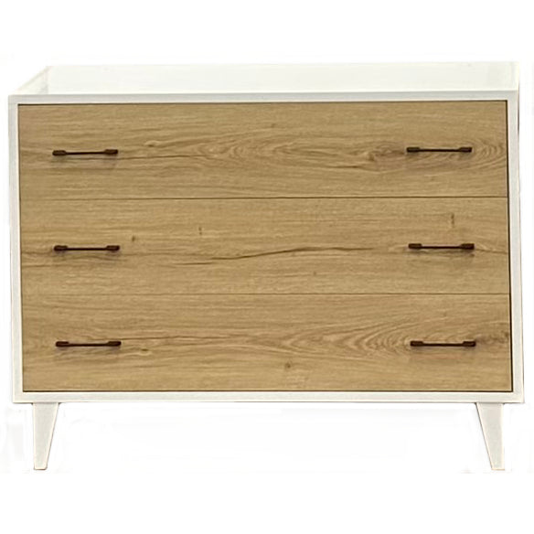 Firenze 3-Drawer Dresser Dressers Pali White/Vintage Natural