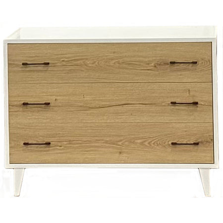 Firenze 3-Drawer Dresser Dressers Pali White/Vintage Natural
