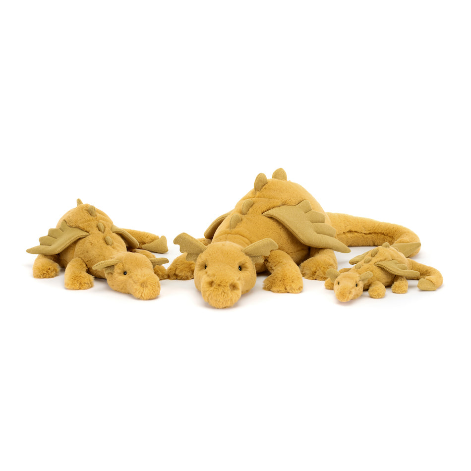 Jellycat Golden Dragon Little – Destination Baby & Kids