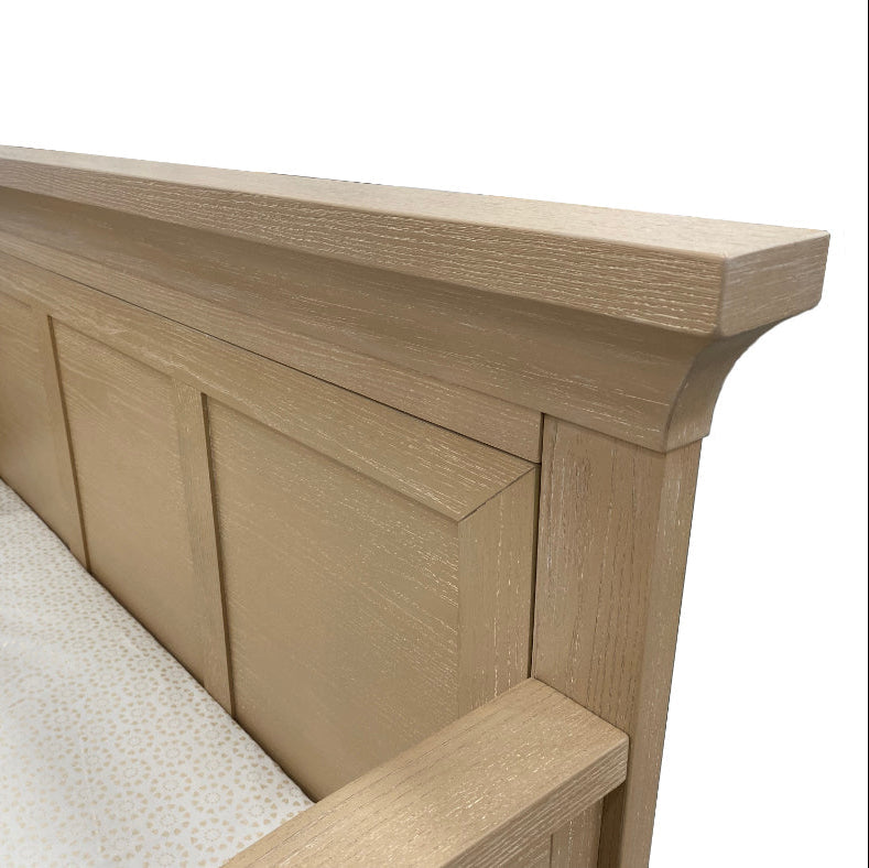 Genova Forever Crib with Straight Leg Convertible Cribs Pali