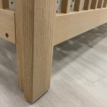 Genova Forever Crib with Straight Leg Convertible Cribs Pali