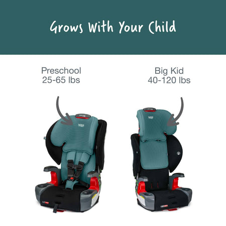 grow with me car seat britax Britax Grow With You Clicktight Harness-to-Booster Seat
