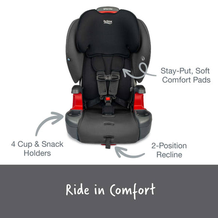 Grow With You Harness-to-Booster with Safewash Car Seats - Booster Britax