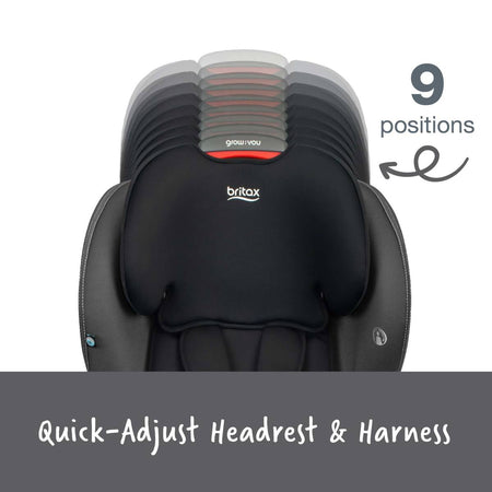 Grow With You Harness-to-Booster with Safewash Car Seats - Booster Britax