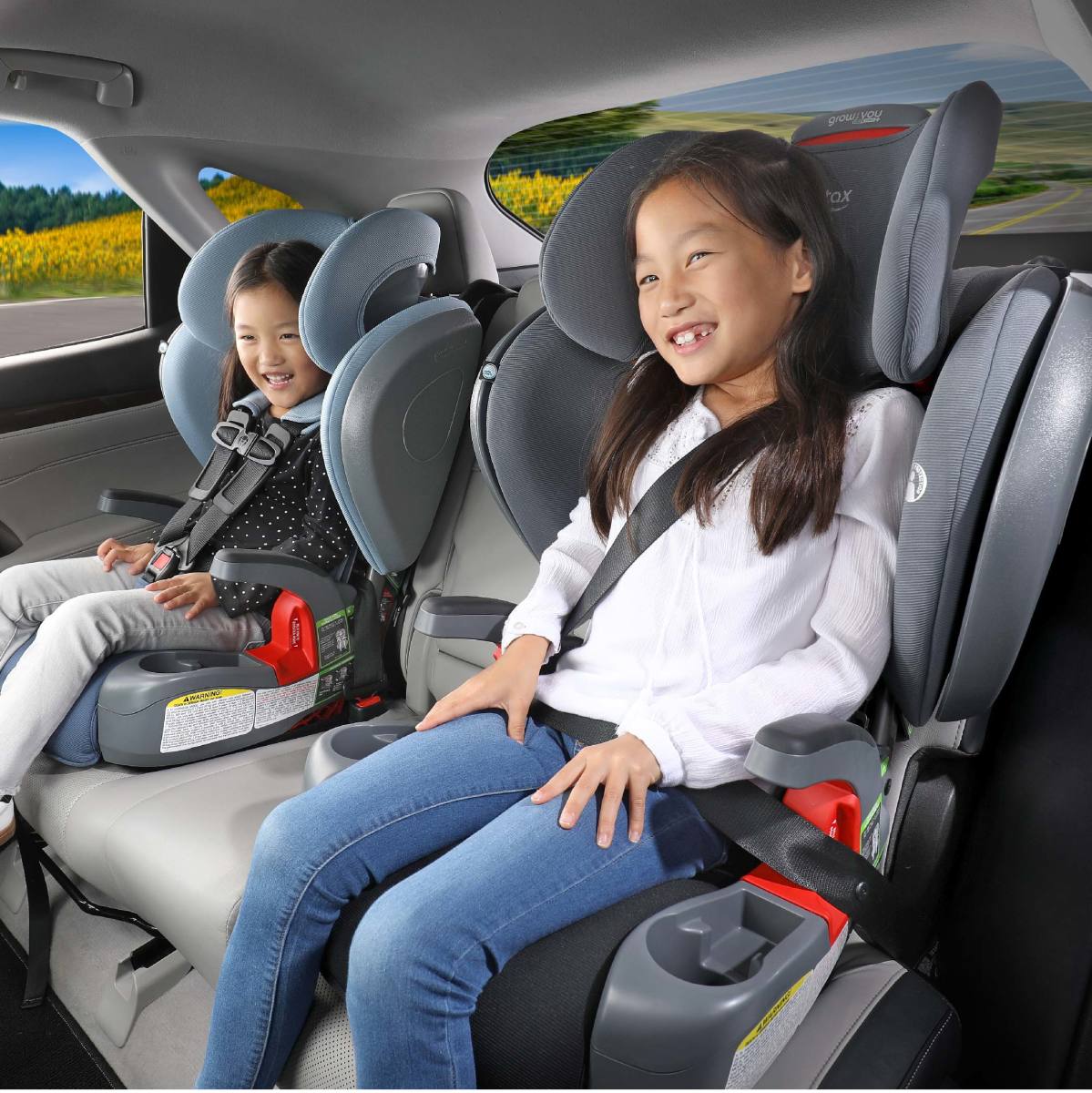 Grow With You Harness-to-Booster with Safewash Car Seats - Booster Britax