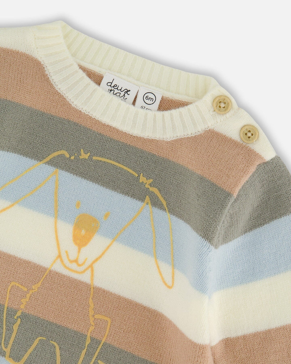 Knitted Top And Pant Set Light Caramel Clothing - Infant deux par deux