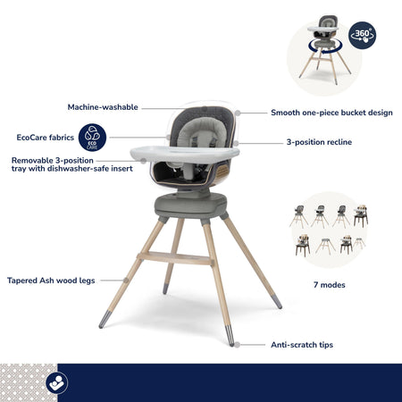 Kindred Kiskadee 360° Rotating High Chair High Chairs Maxi-Cosi