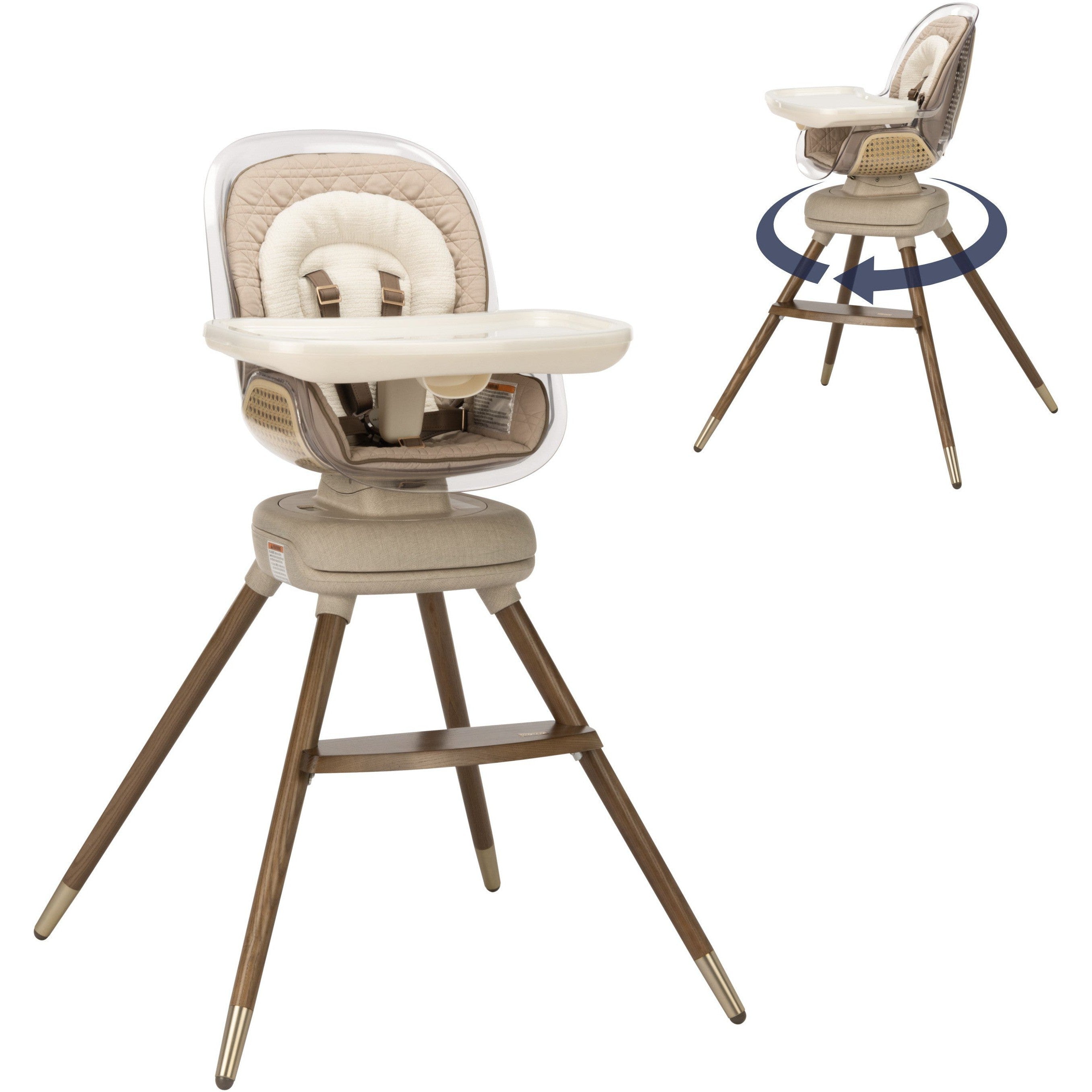 Kindred Kiskadee 360° Rotating High Chair High Chairs Maxi-Cosi Natural Heritage