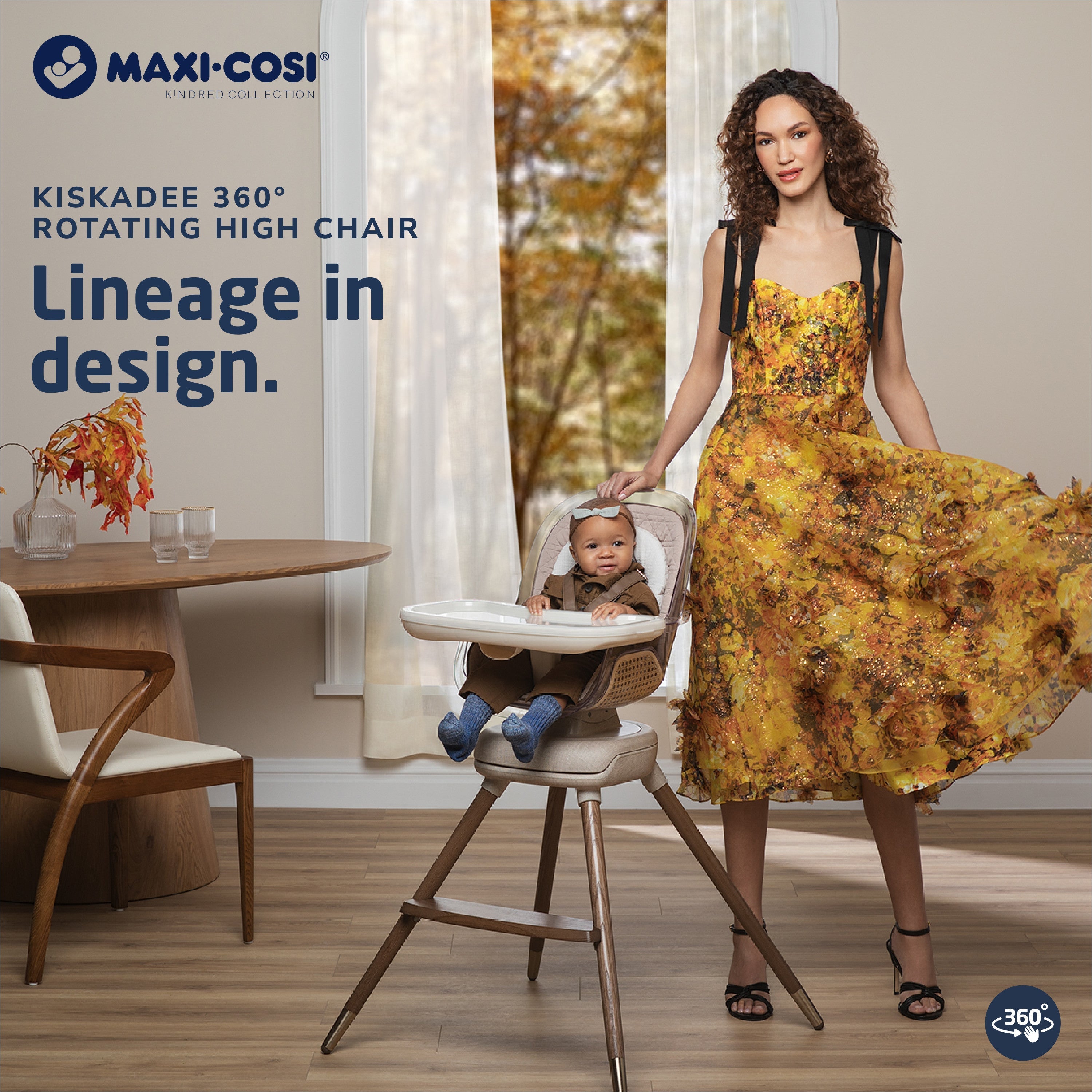 Kindred Kiskadee 360° Rotating High Chair High Chairs Maxi-Cosi