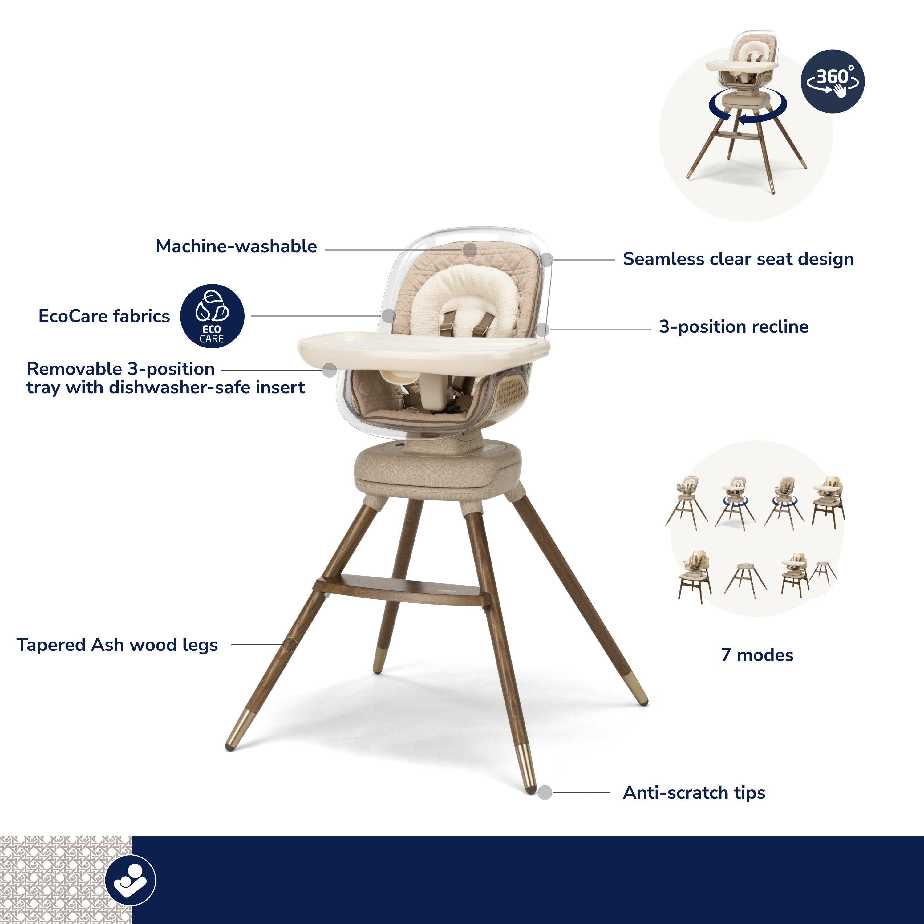 Kindred Kiskadee 360° Rotating High Chair High Chairs Maxi-Cosi