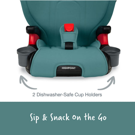 britax highpoint booster car seat Britax Highpoint Backless Belt-Positioning Booster Seat with Safewash