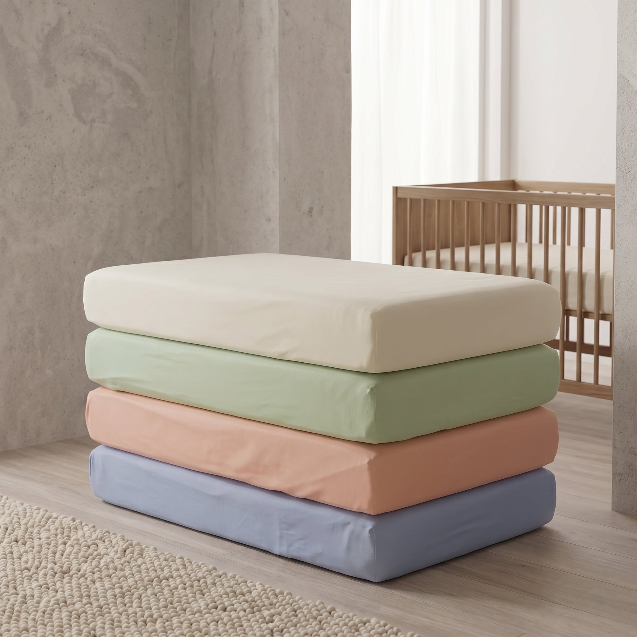 Fitted Crib Sheet Crib Sheets Sugar + Maple