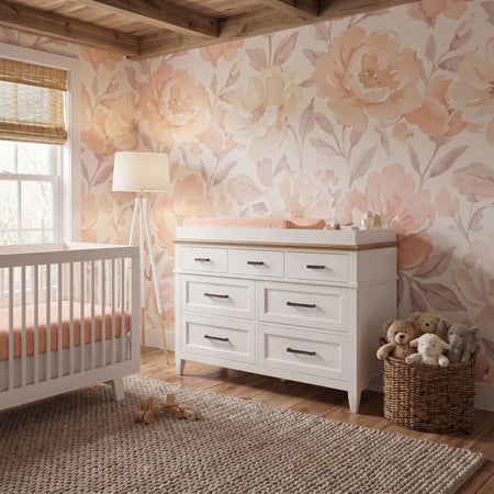 Fitted Crib Sheet Crib Sheets Sugar + Maple Classic Pink