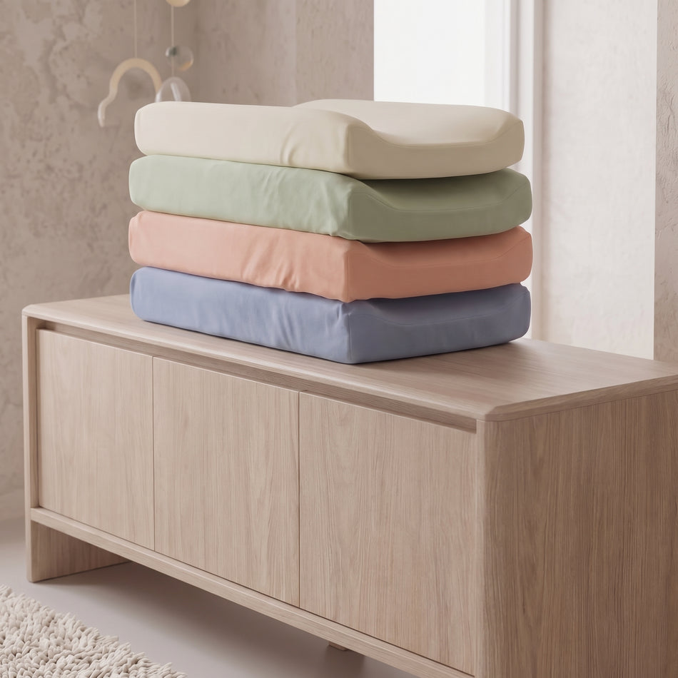 Sugar + Maple Contoured Changing Pad Cover