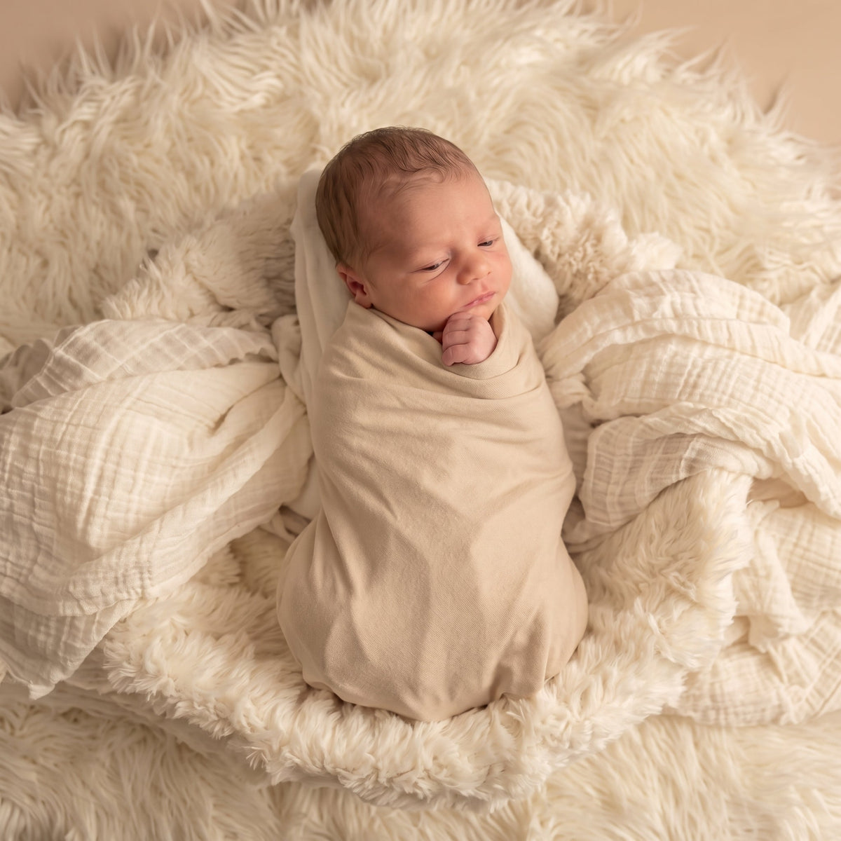 Swaddle Blanket Swaddling Blankets Sugar + Maple Wheat