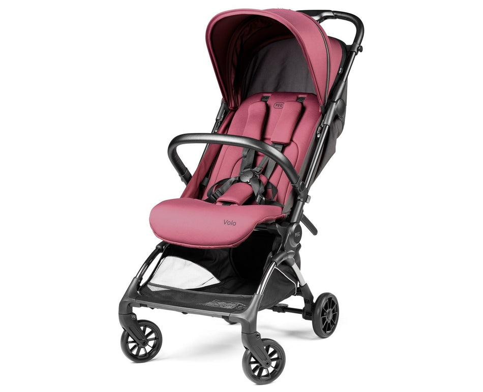 Volo Compact Travel Stroller Strollers - Single Peg Perego Malva