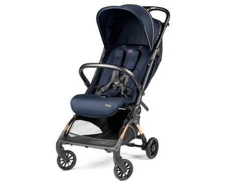 Volo Compact Travel Stroller Strollers - Single Peg Perego Blue Shine