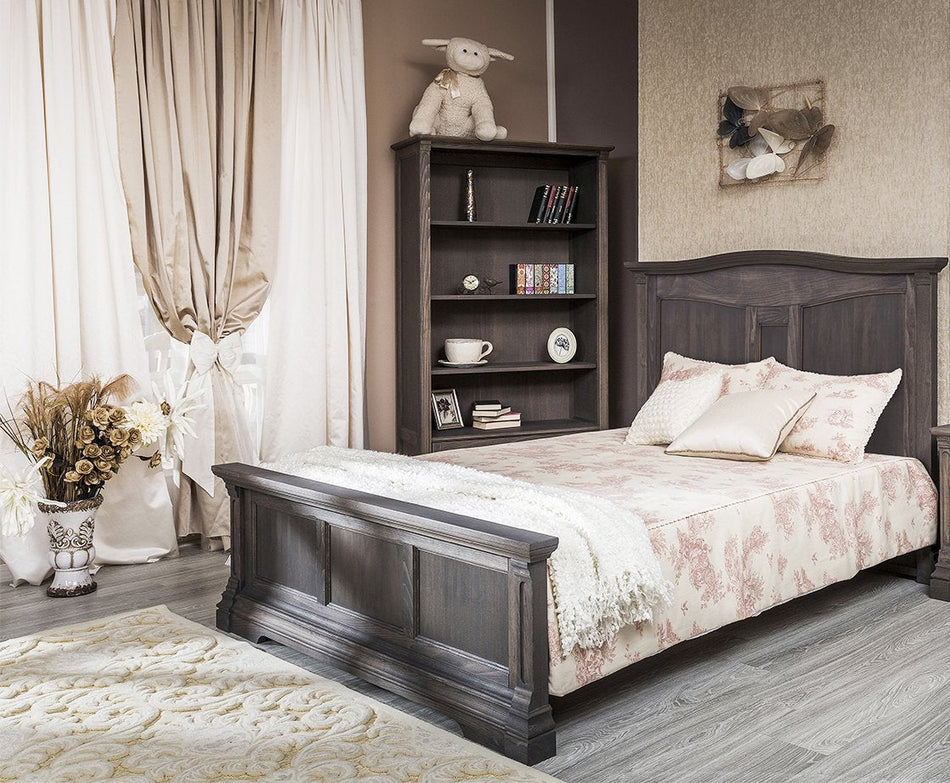 Imperio Full Bed / Solid Back Beds - Full Romina Furniture