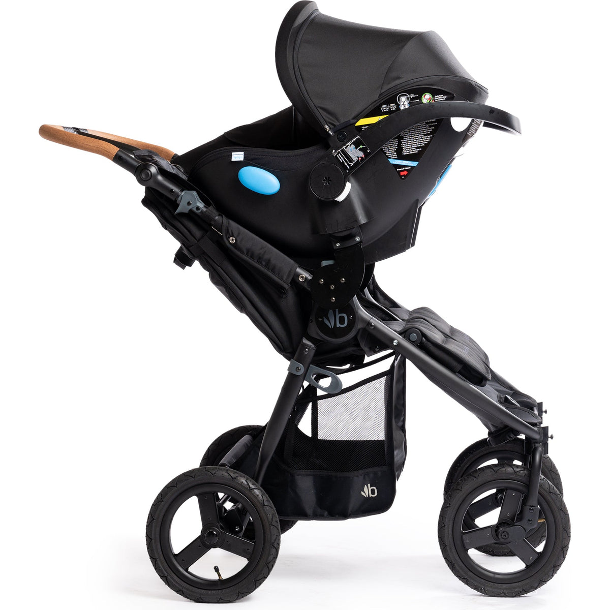 Indie Twin Car Seat Adapter, Single | Clek / Cybex / Nuna / Maxi-Cosi Car Seat Adapters Bumbleride