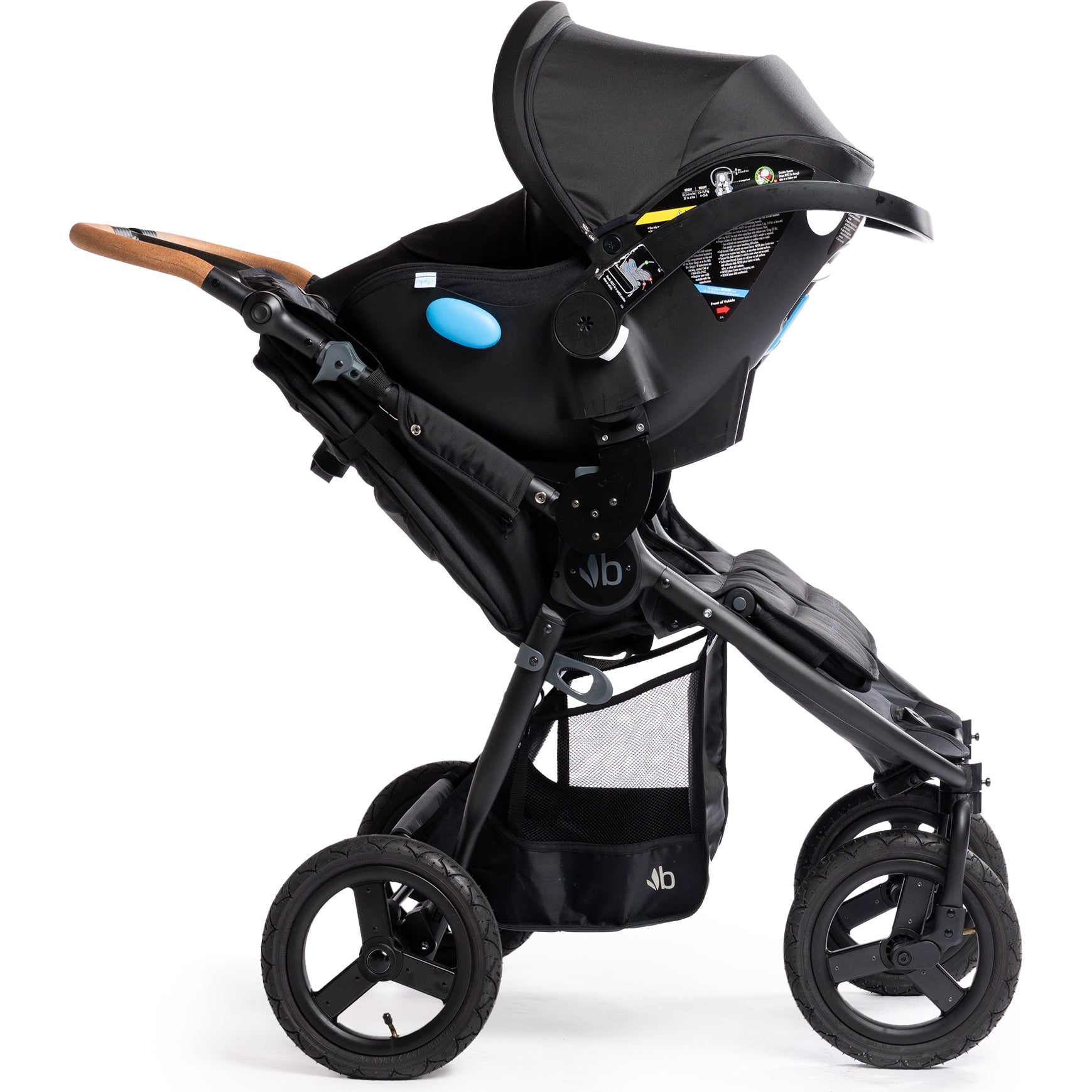 Indie Twin Car Seat Adapter, Single | Clek / Cybex / Nuna / Maxi-Cosi Car Seat Adapters Bumbleride
