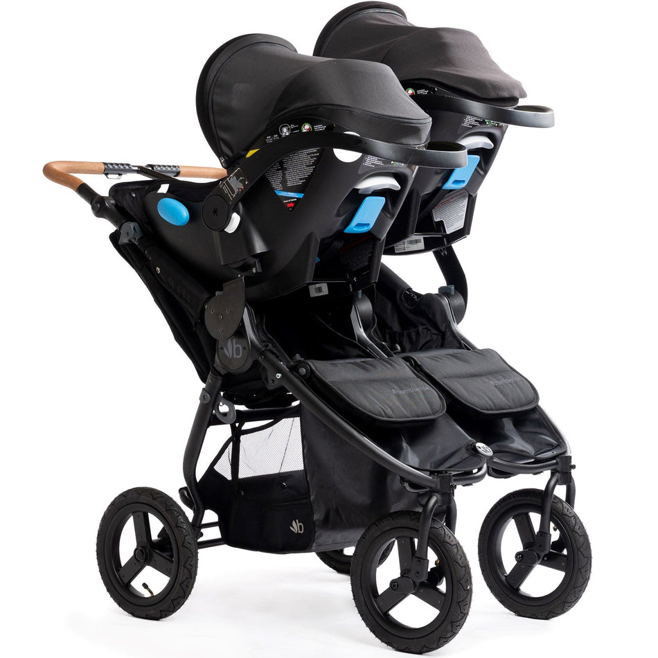 Indie Twin Car Seat Adapter, Set | Clek / Cybex / Nuna / Maxi Cosi Car Seat Adapters Bumbleride