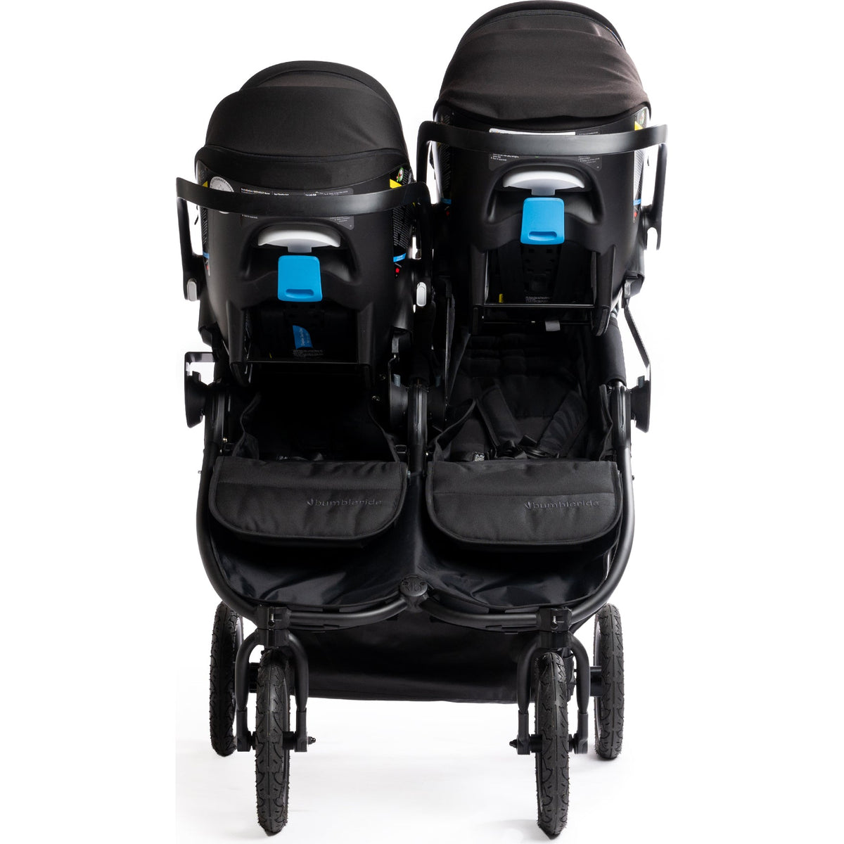 Indie Twin Car Seat Adapter, Set | Clek / Cybex / Nuna / Maxi Cosi Car Seat Adapters Bumbleride
