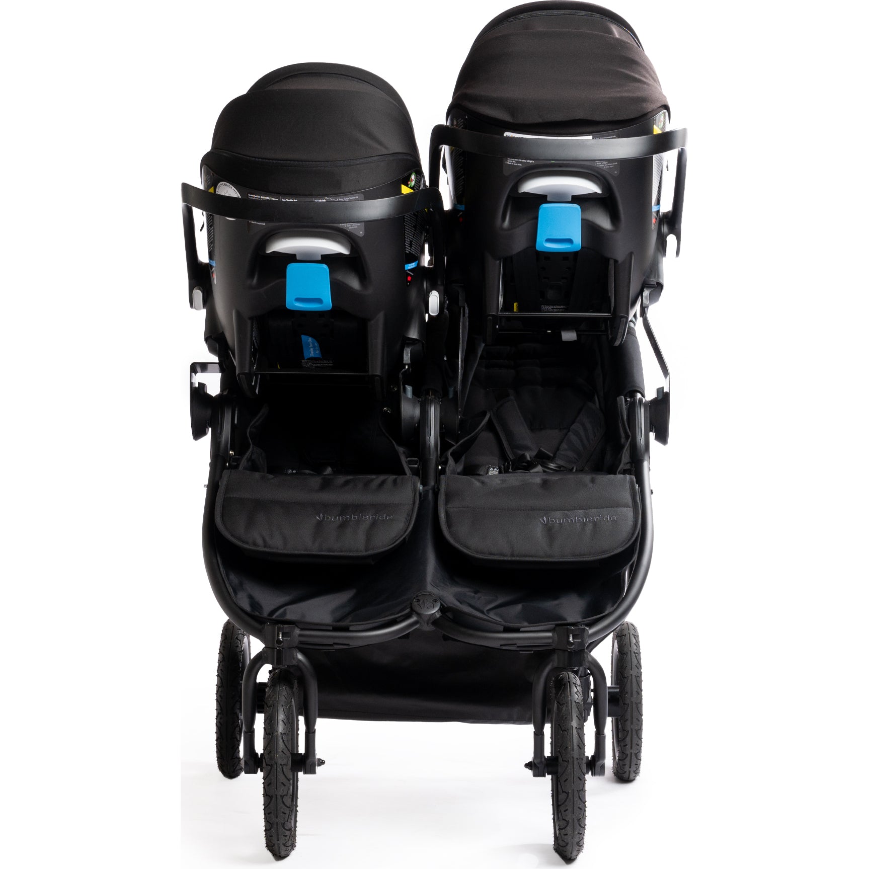 Indie Twin Car Seat Adapter, Set | Clek / Cybex / Nuna / Maxi Cosi Car Seat Adapters Bumbleride