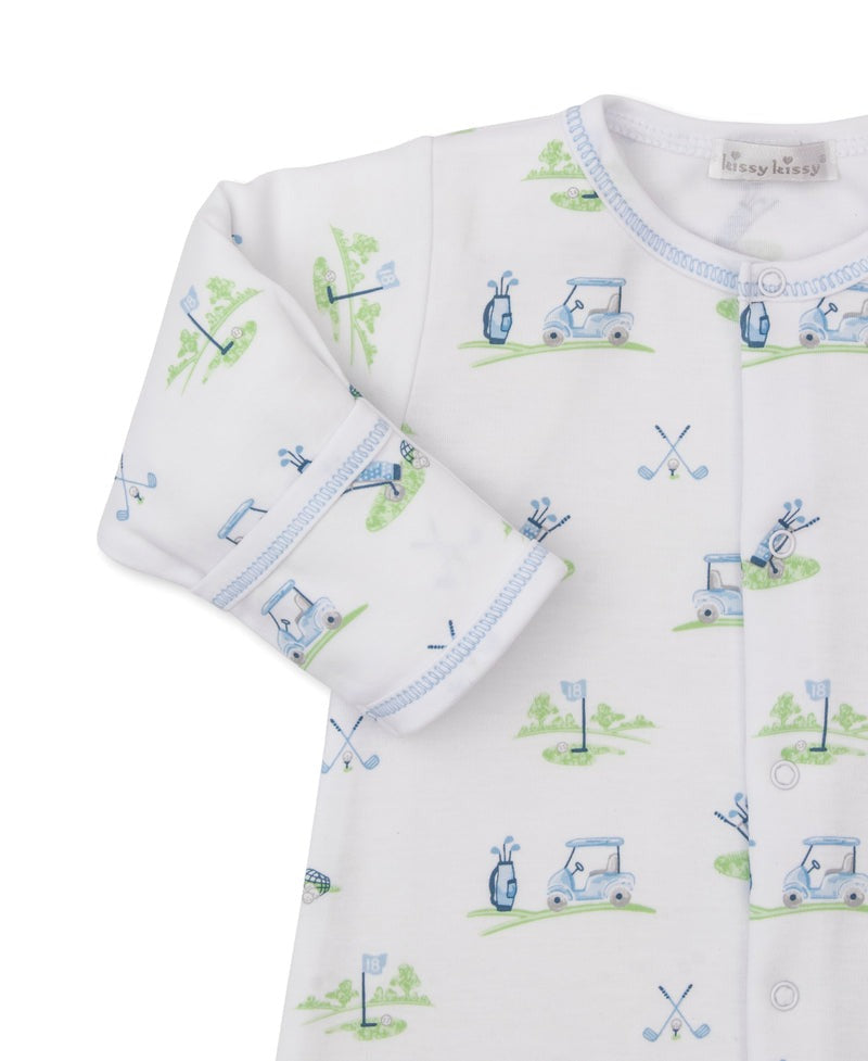 Fairway Foursome Blue Convertible Gown