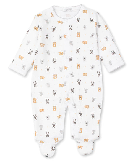 Bear Bedlam Zipper Footie Clothing - Infant Kissy Kissy