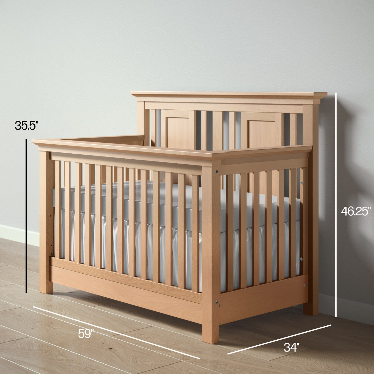 Romina Karisma Convertible Crib / Open Back Cribs Romina Furniture