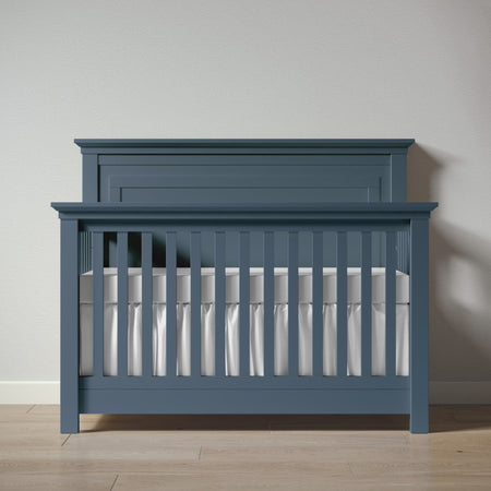 Romina Karisma Convertible Crib / Solid Back Cribs Romina Furniture Navy