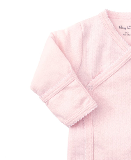 Pointelle Cross Tee and Pant Set Clothing - Infant Kissy Kissy