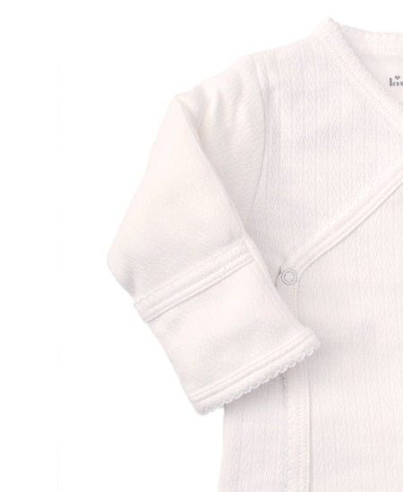 Pointelle Cross Tee and Pant Set Clothing - Infant Kissy Kissy