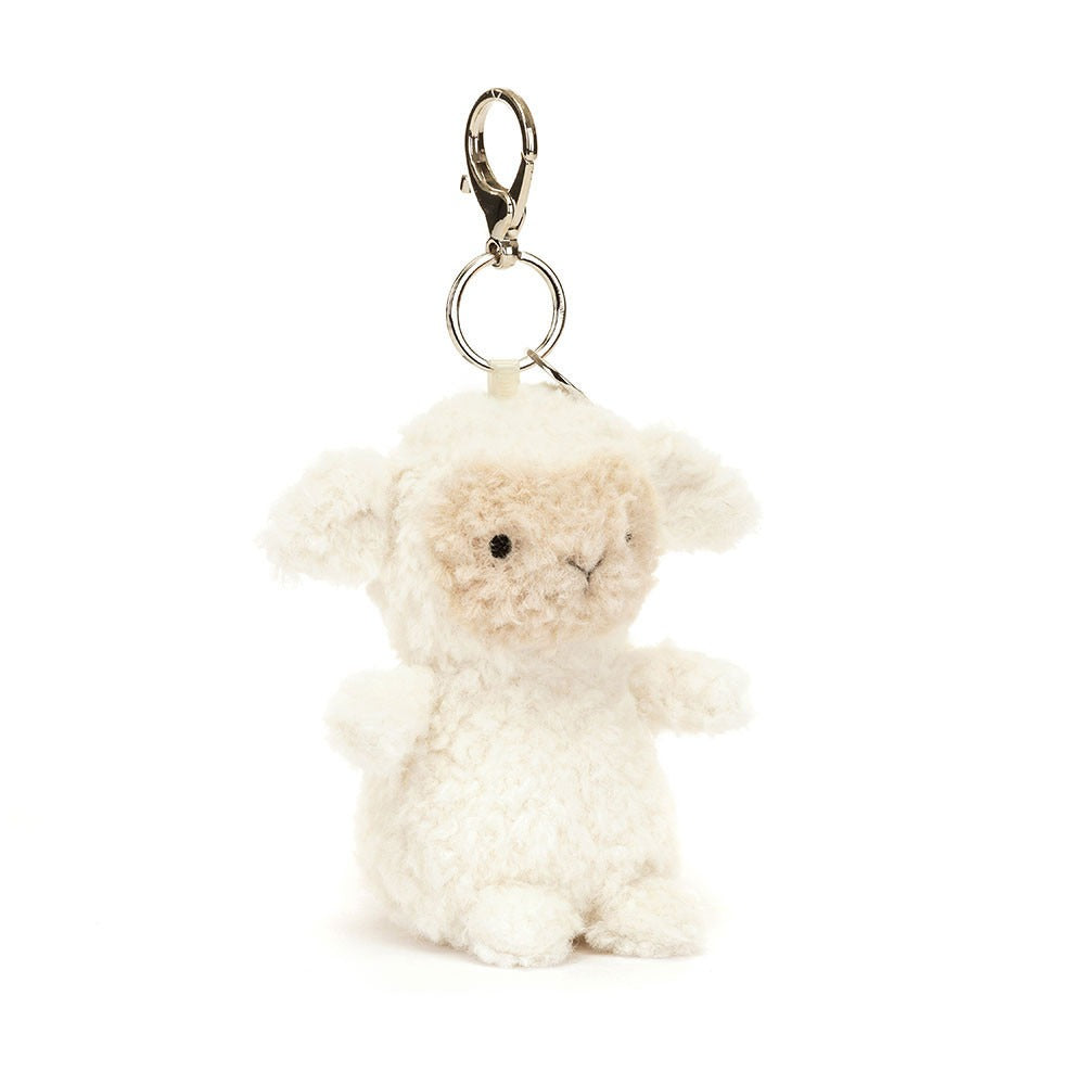 Little Lamb Bag Charm Stuffed Animals Jellycat