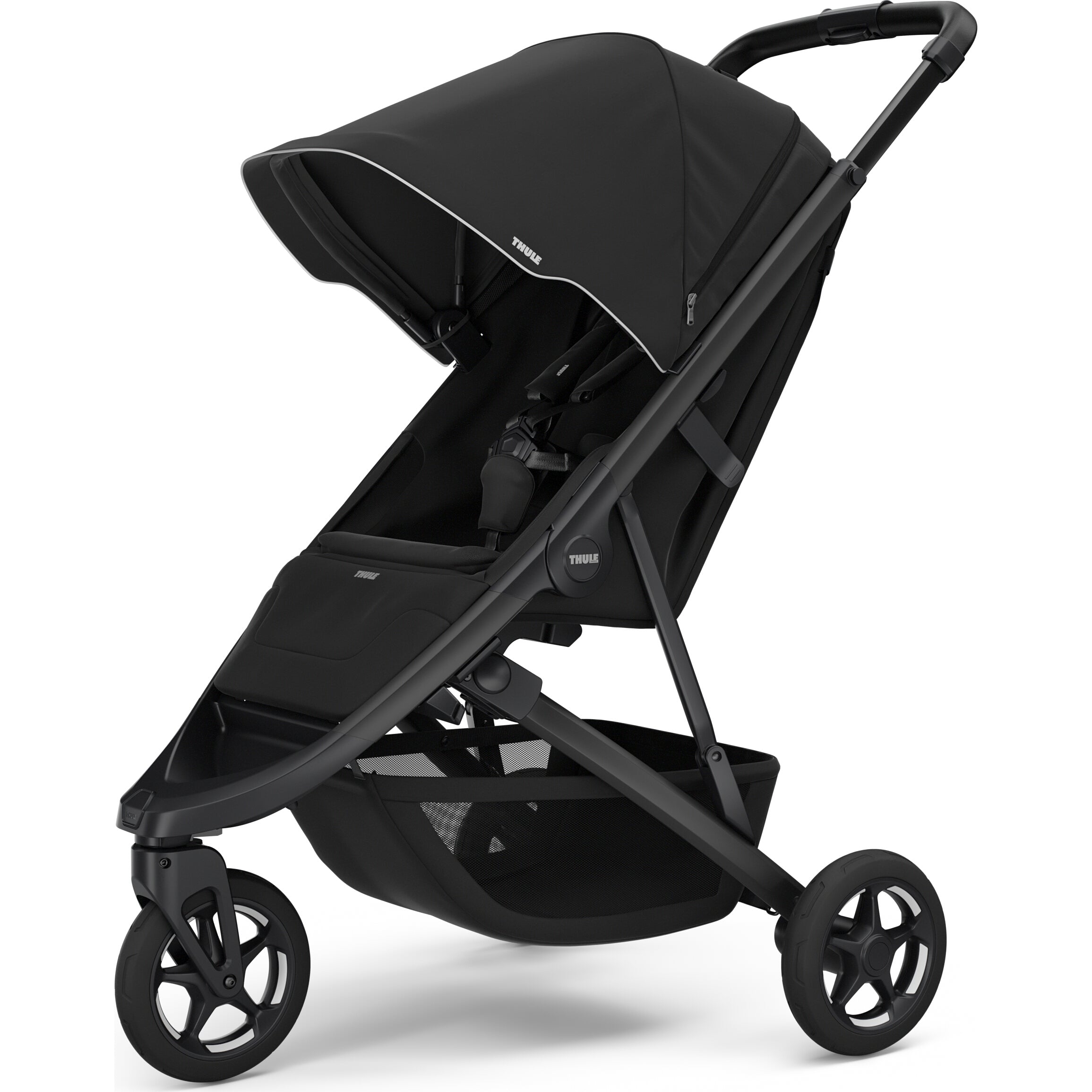 Spring 2 Stroller Strollers - Single Thule Black