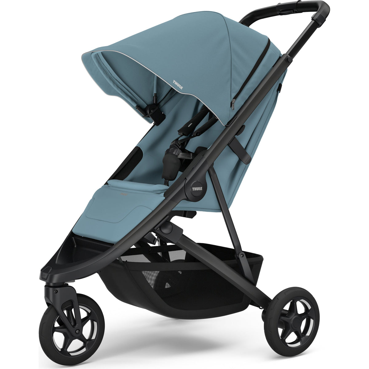 Spring 2 Stroller Strollers - Single Thule Mid Blue
