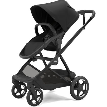 Thule Charm Stroller with Newborn Insert Strollers Thule Black