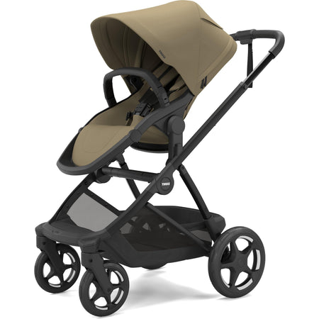 Thule Charm Stroller with Newborn Insert Strollers Thule Faded Khaki