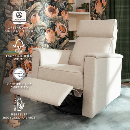 Willa Plus Power Glider Recliner + Power Headrest Recliners Namesake