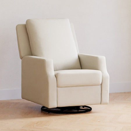 Crewe Recliner and Swivel Glider Gliders & Rockers Namesake Performance Cream Eco-Weave