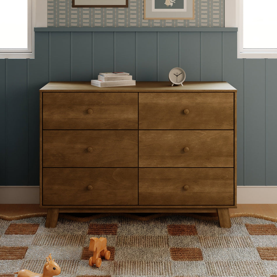 Hudson Modern 6-Drawer Double Dresser