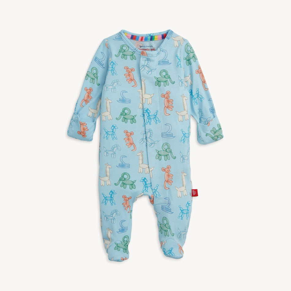 Blue Party Animals Glow in the Dark Modal Magnetic Footie