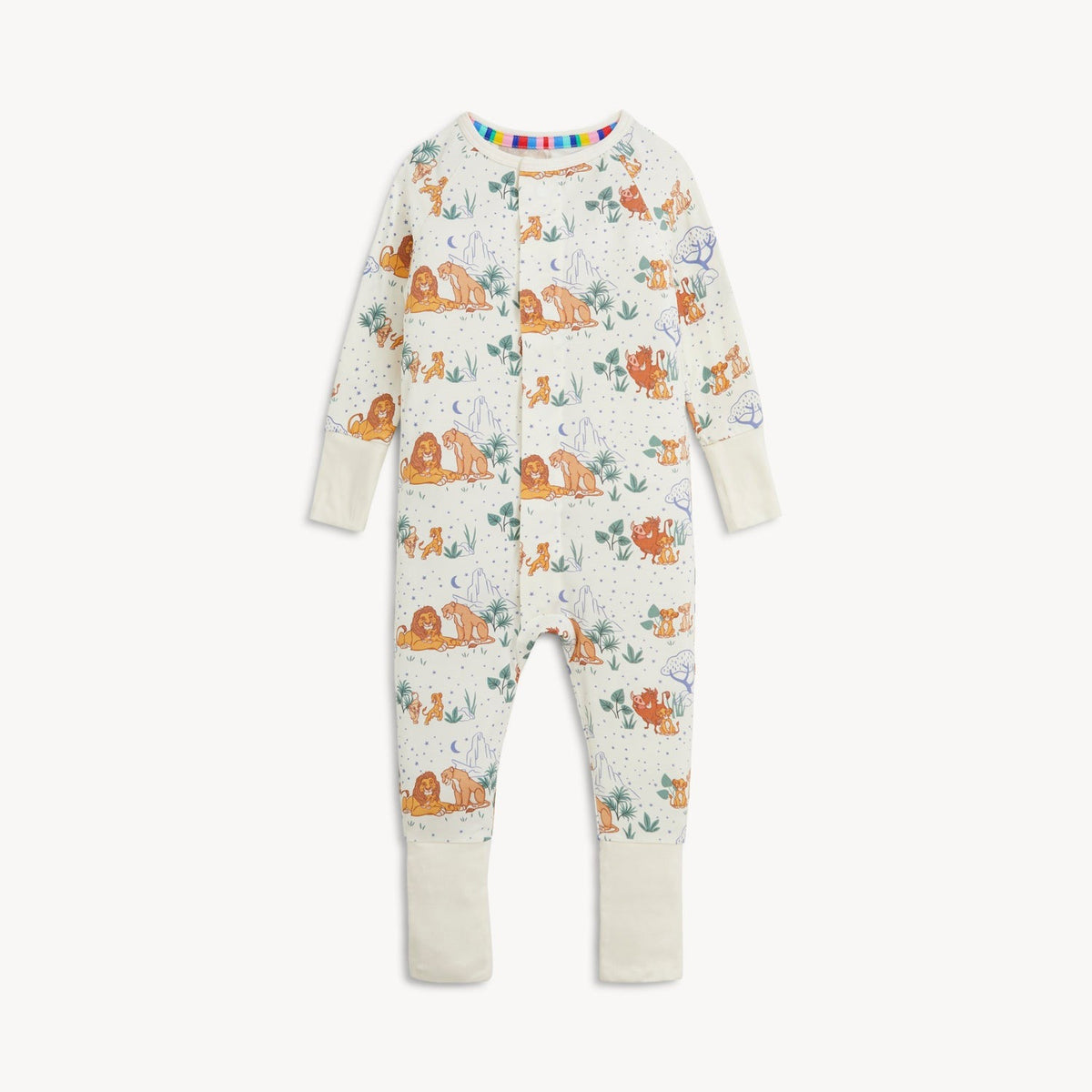 Lion King Modal Magnetic Convertible Coverall Rompers & Coveralls Magnetic Me