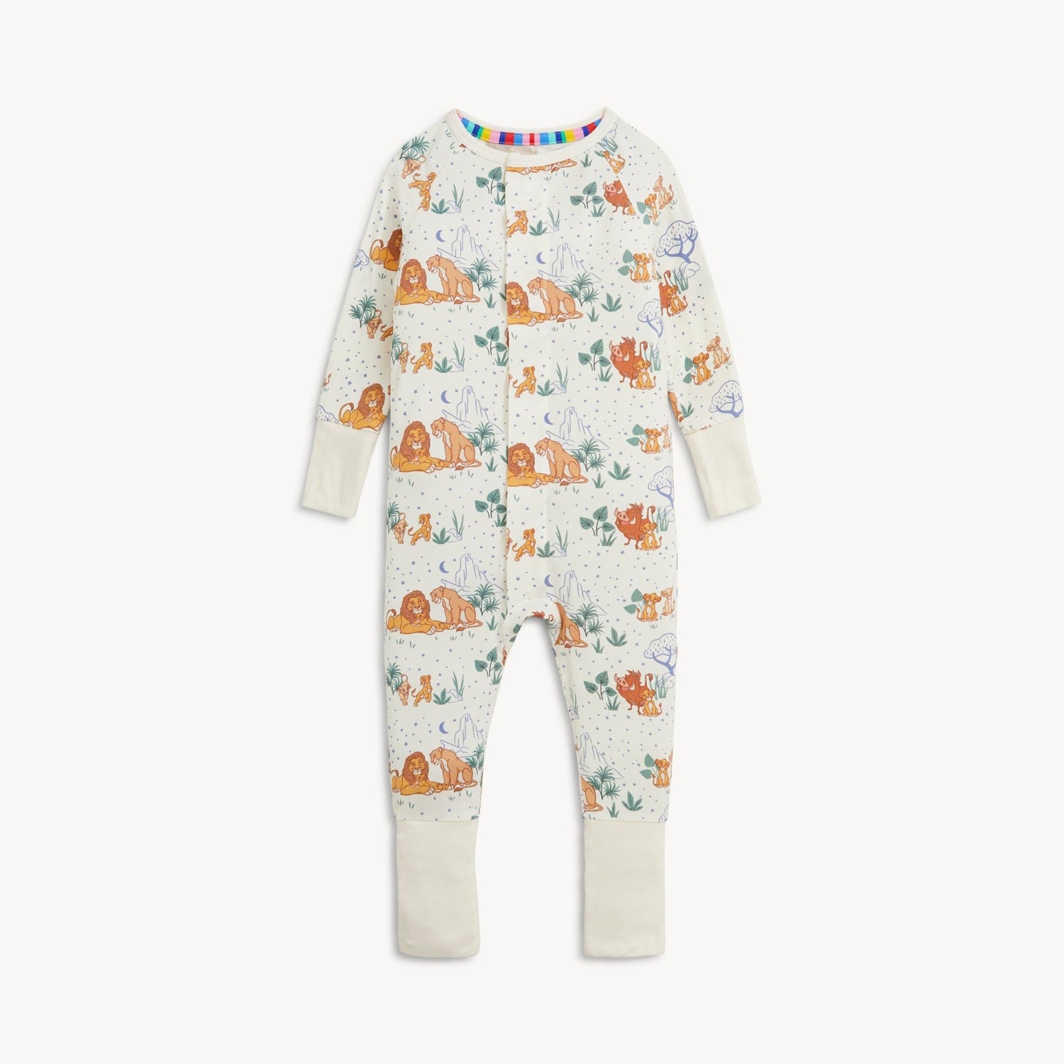 Lion King Modal Magnetic Convertible Coverall Rompers & Coveralls Magnetic Me