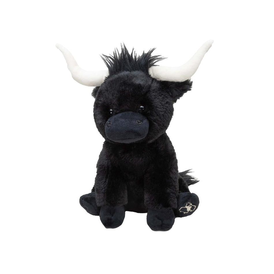 Small Black Longhorn Cow Stuffed Animals Jomanda