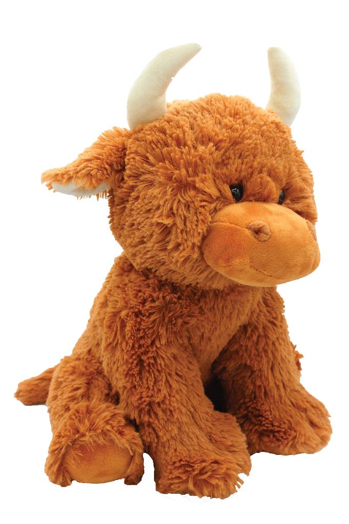 Large Highland Cow Brown Stuffed Animals Jomanda
